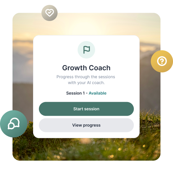 MindBay App Growth Coach feature interface